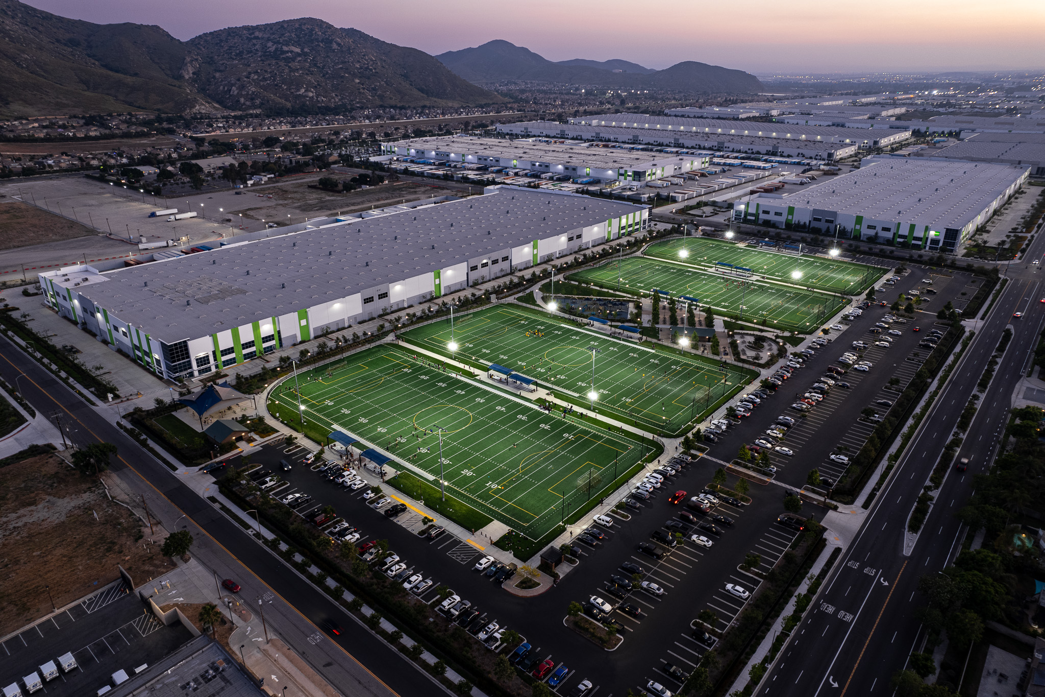 sports-complex-park-sunset